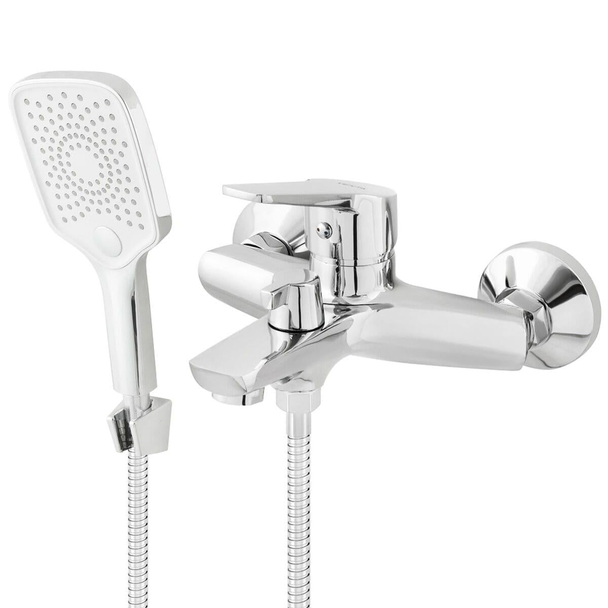 Смеситель для ванны Venta однорычажный с ручной воронкой Хром (VH336LC)