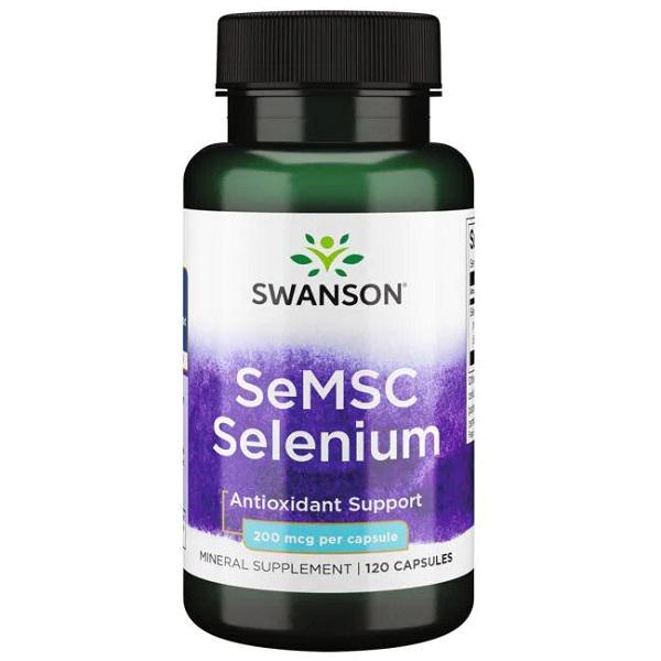 Селен Swanson SeMSC Selenium 120 капс. 200 мг (000020007) Селен Swanson SeMSC Selenium 120 капс. 200 мг (000020007)