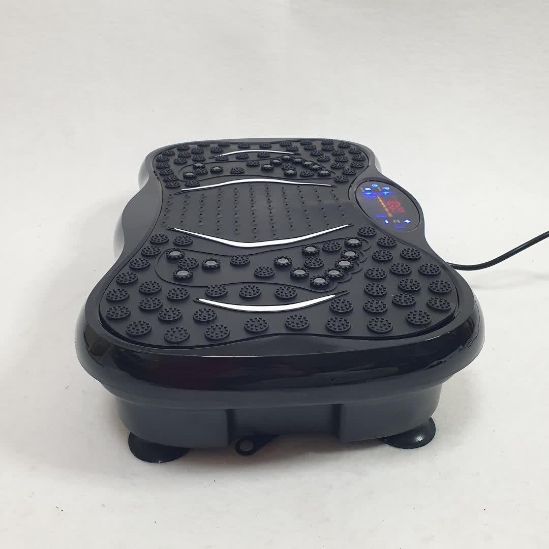 Виброплатформа тренировочная с пультом петлями и эспандерами для снижения веса (TSVP-1-Black) - фото 6