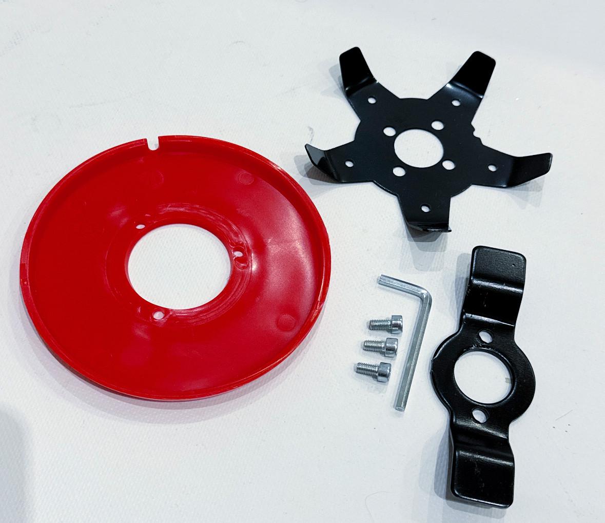 Диск-насадка для мотокоси розпушувач ґрунту сапа 2 ножа - фото 2 Диск-насадка для мотокоси розпушувач ґрунту сапа 2 ножа - фото 2