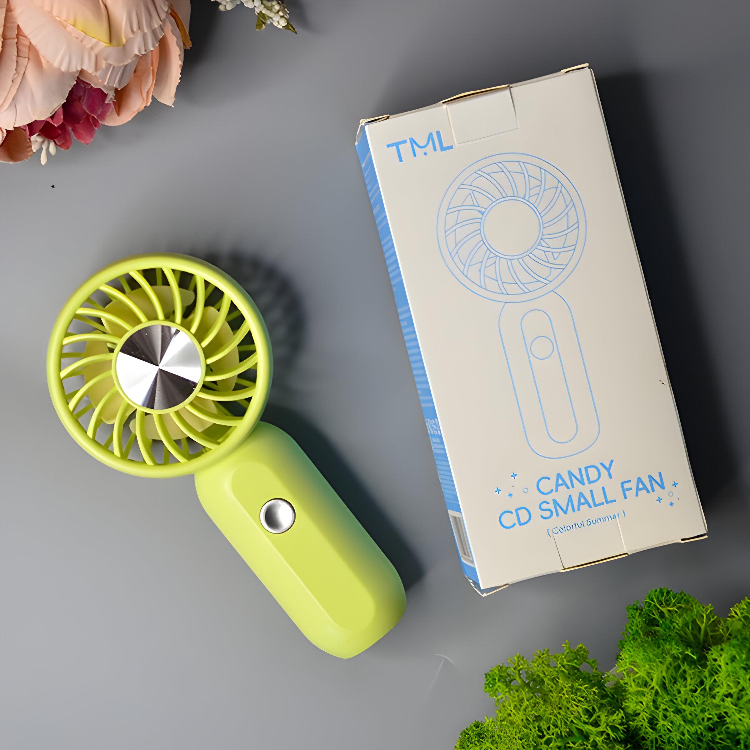 Вентилятор-USB детский портативный Зеленый (TML-266) - фото 4 Вентилятор-USB детский портативный Зеленый (TML-266) - фото 4