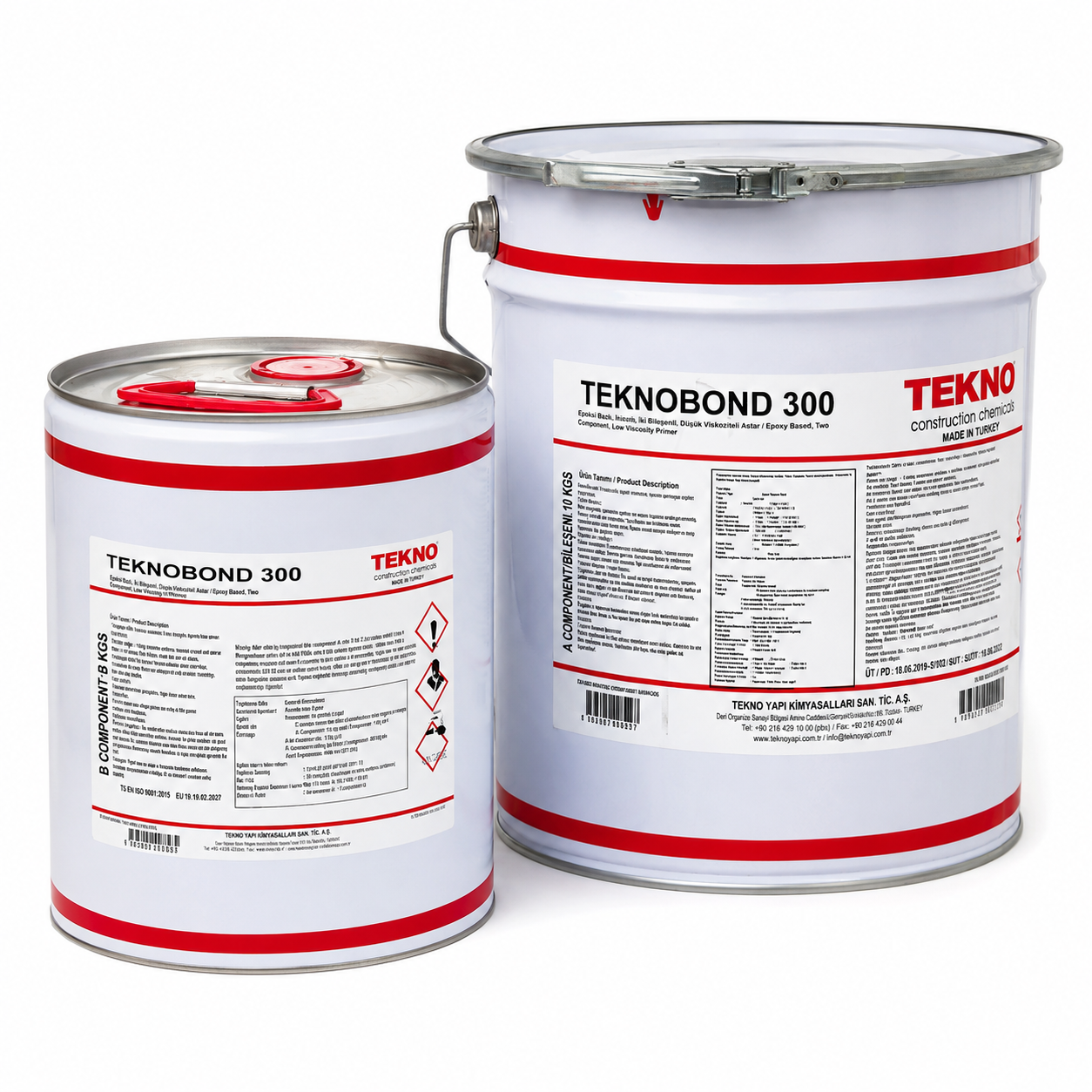 Грунтовка эпоксидная Teknobond 300 15 кг (36926712)