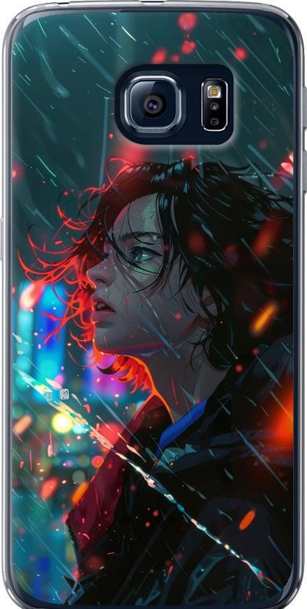 Чехол на Samsung Galaxy S6 G920 Ночные огни (6096t-80-42517) Чехол на Samsung Galaxy S6 G920 Ночные огни (6096t-80-42517)