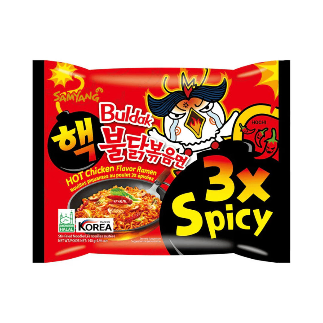 Локшина швидкого приготування Samyang Buldak з куркою гостра Hot Chicken 3x 140 г (21317480)