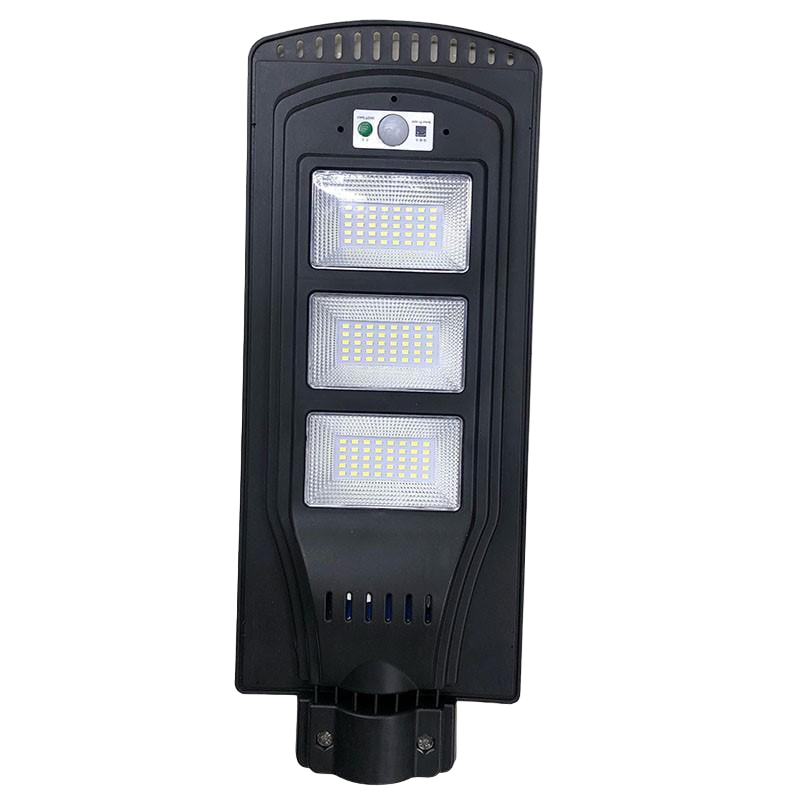 Фонарь уличный на столб Solar Street Light W717 аккумуляторный на солнечной батарее с пультом ДУ