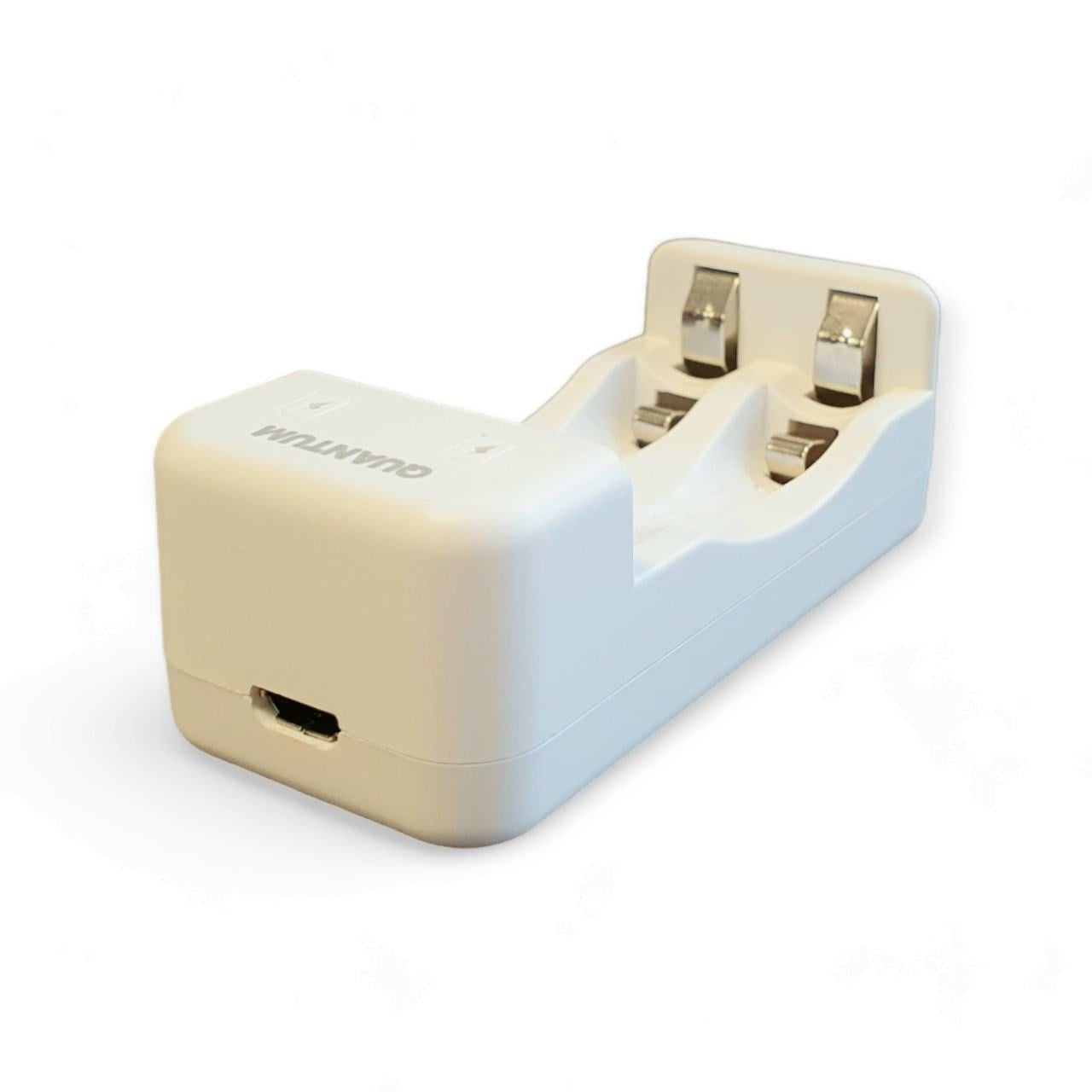 Зарядное устройство для Quantum QM-BC1020 для Ni-MH/Ni-CD 1,2V AA/AAA 2-slot/USB (1907664068)
