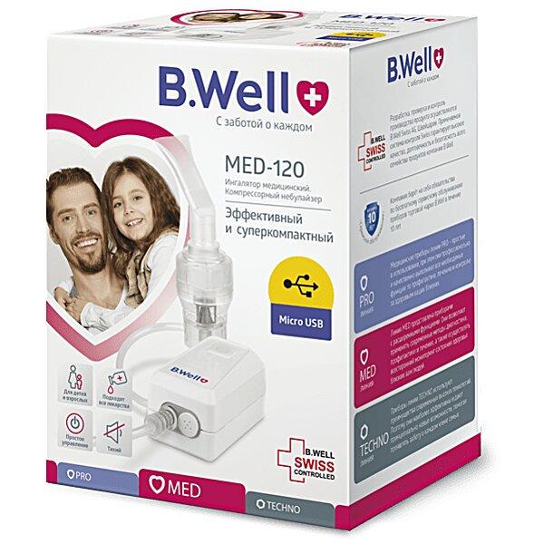 Небулайзер компресорний B.Well MED-120 (MED-120) - фото 5 Небулайзер компресорний B.Well MED-120 (MED-120) - фото 5