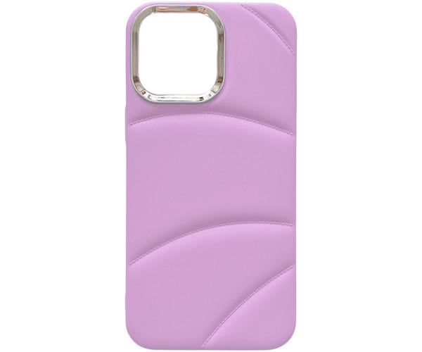 Чехол накладка Silicon Line Case для iPhone 14 Pro Фиолетовый