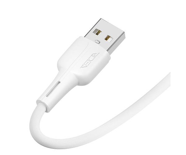 Кабель USB Data Ridea RC-CO10 CommonPro Lightning 12W 24A 1 м White - фото 3
