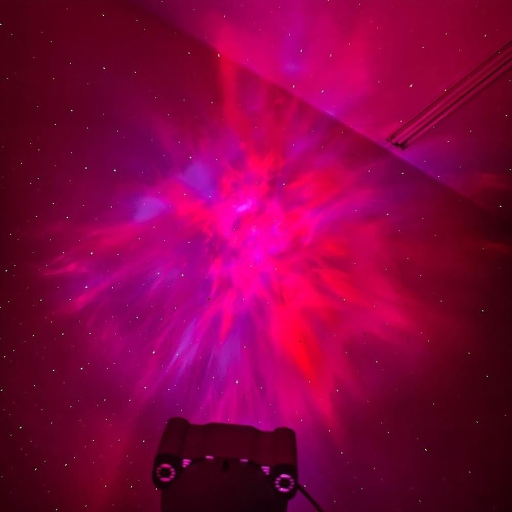 Нічник-проектор зоряного неба Астронавт з пультом ДК та Bluetooth колонкою від USB 8 режимів світіння - фото 6