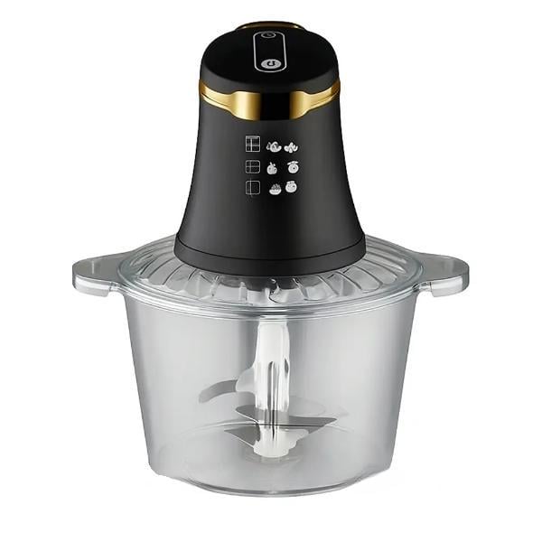 Блендер кухонный Domotec MS-7041 измельчитель/мясорубка/мини-блендер 600 Вт 3 л Black (29079423)