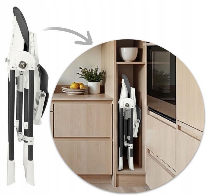 Стульчик-качели для кормления Nukido Elite 3в1 Black (700800) - фото 9