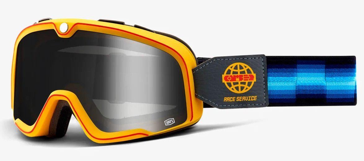 Мотоокуляри 100% BARSTOW Goggle Race Service/Silver Mirror Lens (20238)
