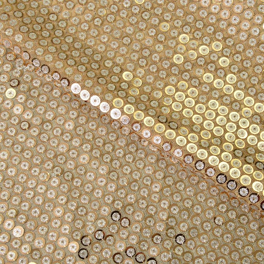 Ткань пайетка Ариадная Золотой (16506)