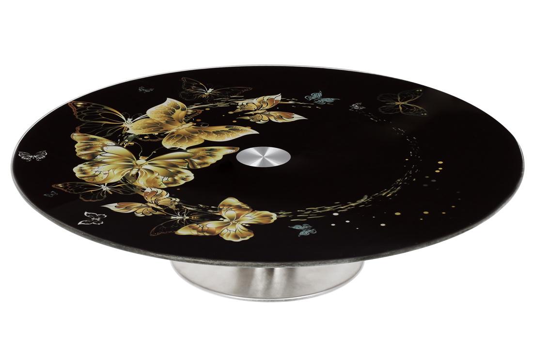 Блюдо вращающееся на ножке BonaDi 30 см (594-223) Блюдо вращающееся на ножке BonaDi 30 см (594-223)