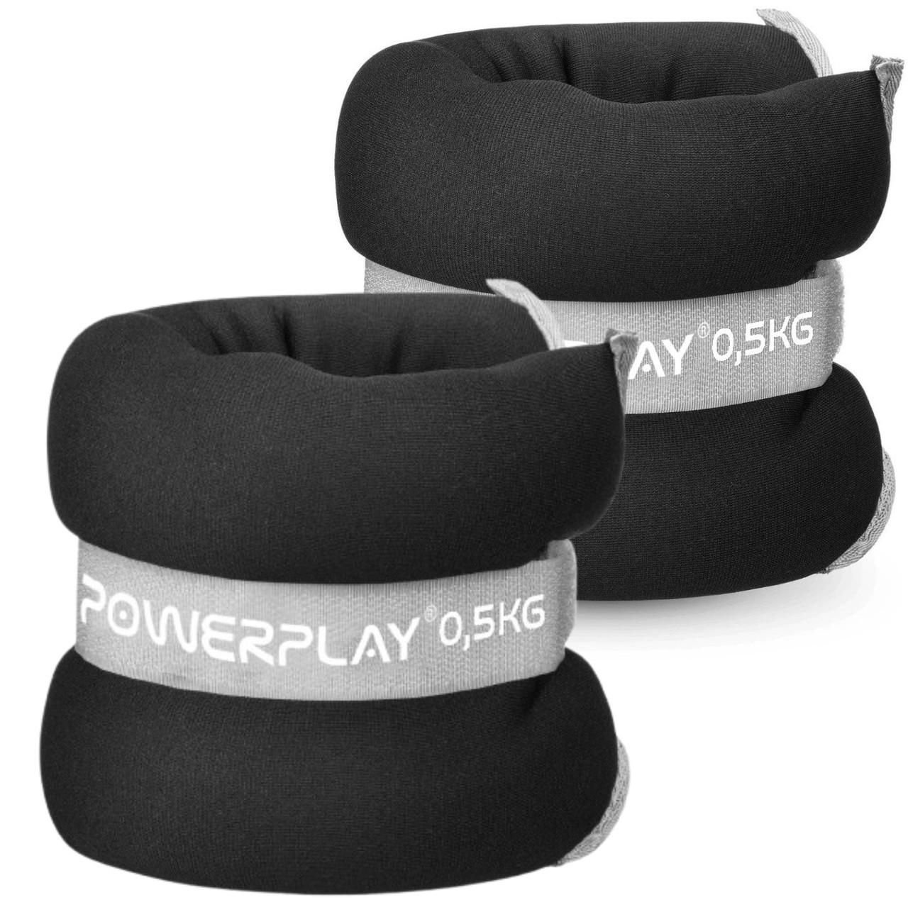 Обважнювачі-манжети для ніг та рук PowerPlay PP-4349 Ankle/Wrist Weights 2 шт. x 0,5 кг Чорний (25545986) - фото 5 Обважнювачі-манжети для ніг та рук PowerPlay PP-4349 Ankle/Wrist Weights 2 шт. x 0,5 кг Чорний (25545986) - фото 5