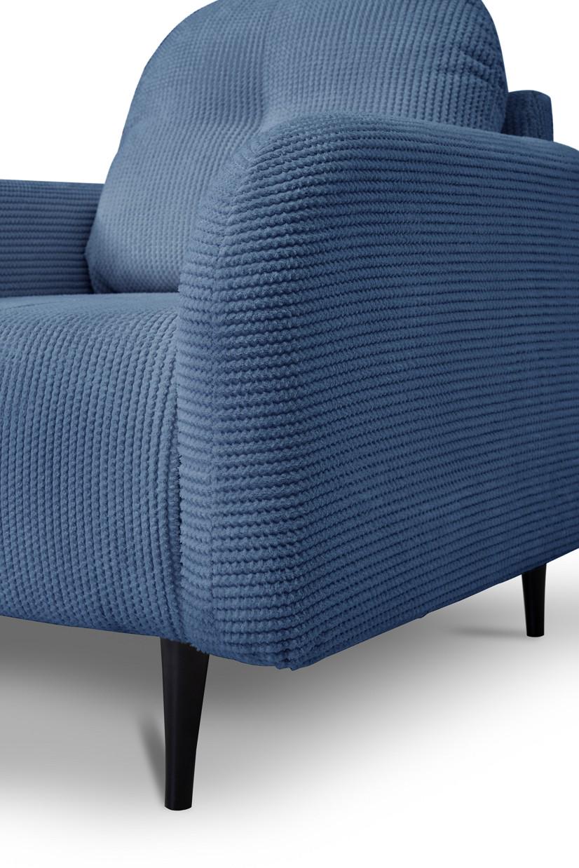 Мягкое кресло Perfect Home Cloud из натурального дерева/ДСП/ткань Elma 14 Синий (49733) - фото 7 Мягкое кресло Perfect Home Cloud из натурального дерева/ДСП/ткань Elma 14 Синий (49733) - фото 7