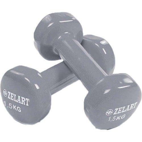 Гантели для фитнеса TA-5225 1,5 кг Серый (56363038)