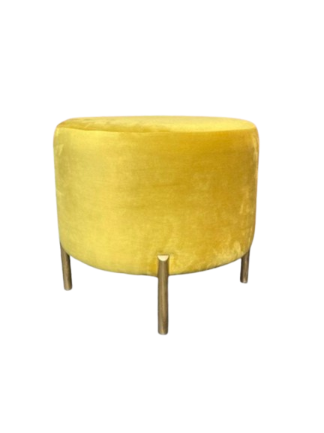 Пуф Cloud м'який 50x50x45 см Жовтий