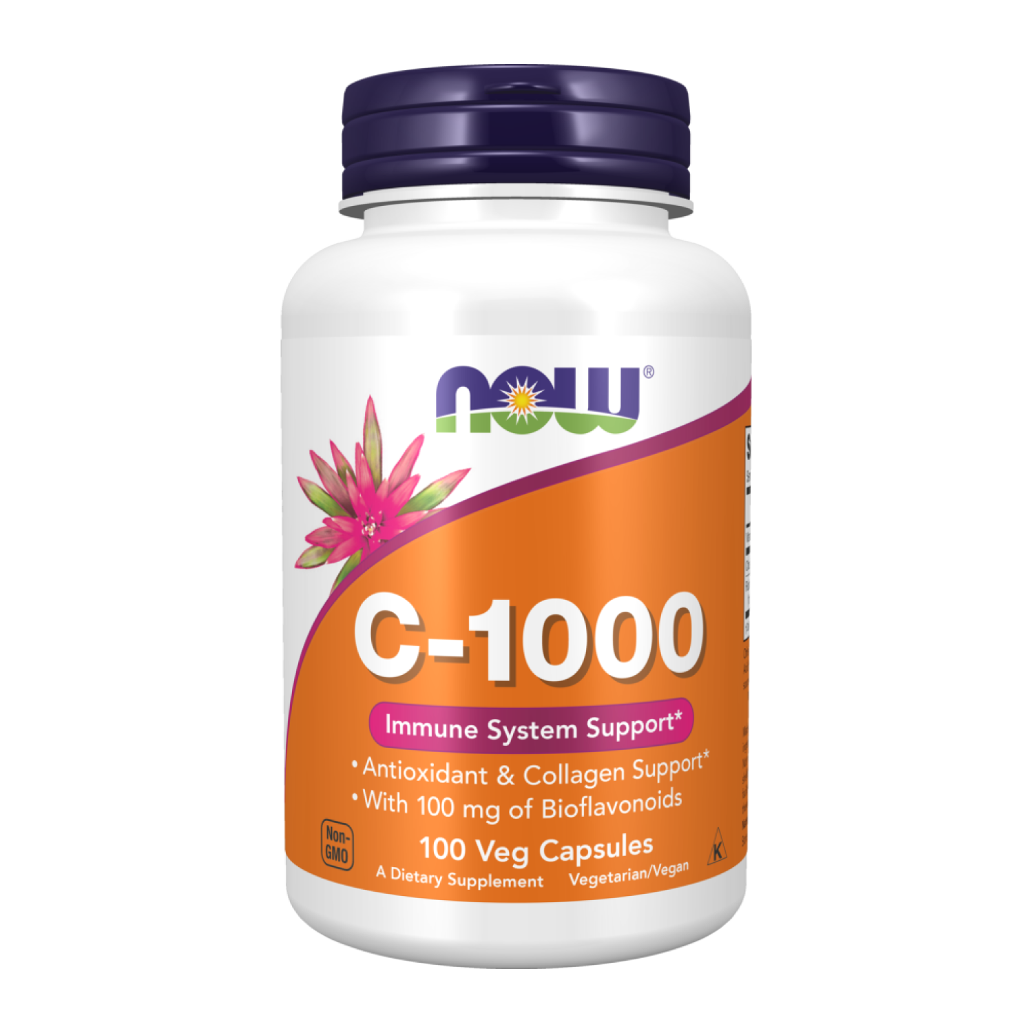 Витамин С Now Vitamin C-1000 с биофлавоноидами 100 капсул 1000 мг