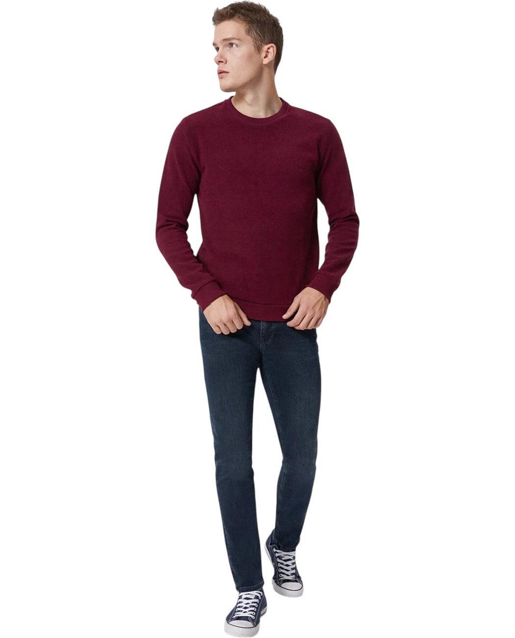 Світшот чоловічий Lee Cooper Newdwade 231LCM241011.4501 XXL Бордовий (8682272349487) - фото 3 Світшот чоловічий Lee Cooper Newdwade 231LCM241011.4501 XXL Бордовий (8682272349487) - фото 3