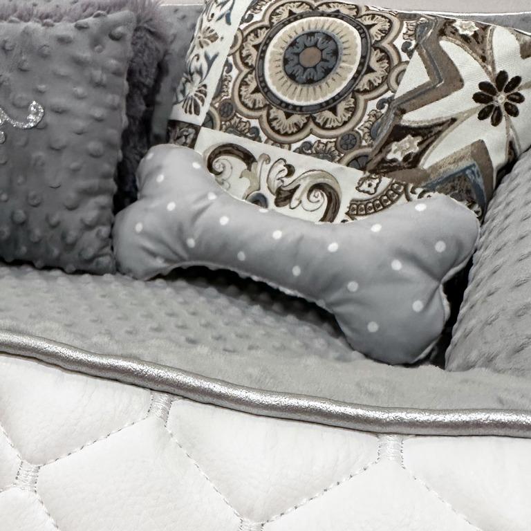 Лежанка для собак Amore mio Cane Брідж до 8 кг 70х50х23 см (DB-0098) - фото 2 Лежанка для собак Amore mio Cane Брідж до 8 кг 70х50х23 см (DB-0098) - фото 2