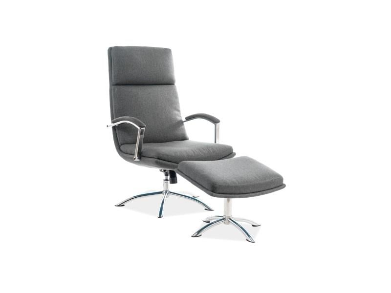 Кресло реклайнер Jefferson Серый (JEFFERSONSZ)