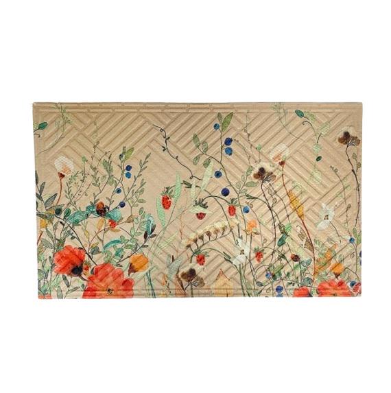 Коврик придверный Ягоды 45x75 см Beige (127307)