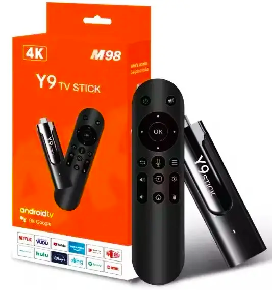 Смарт-ТВ приставка 2/16 Гб Smart TV Stick Android 12 з голосовим пультом M98 Y10 (29511102) Смарт-ТВ приставка 2/16 Гб Smart TV Stick Android 12 з голосовим пультом M98 Y10 (29511102)