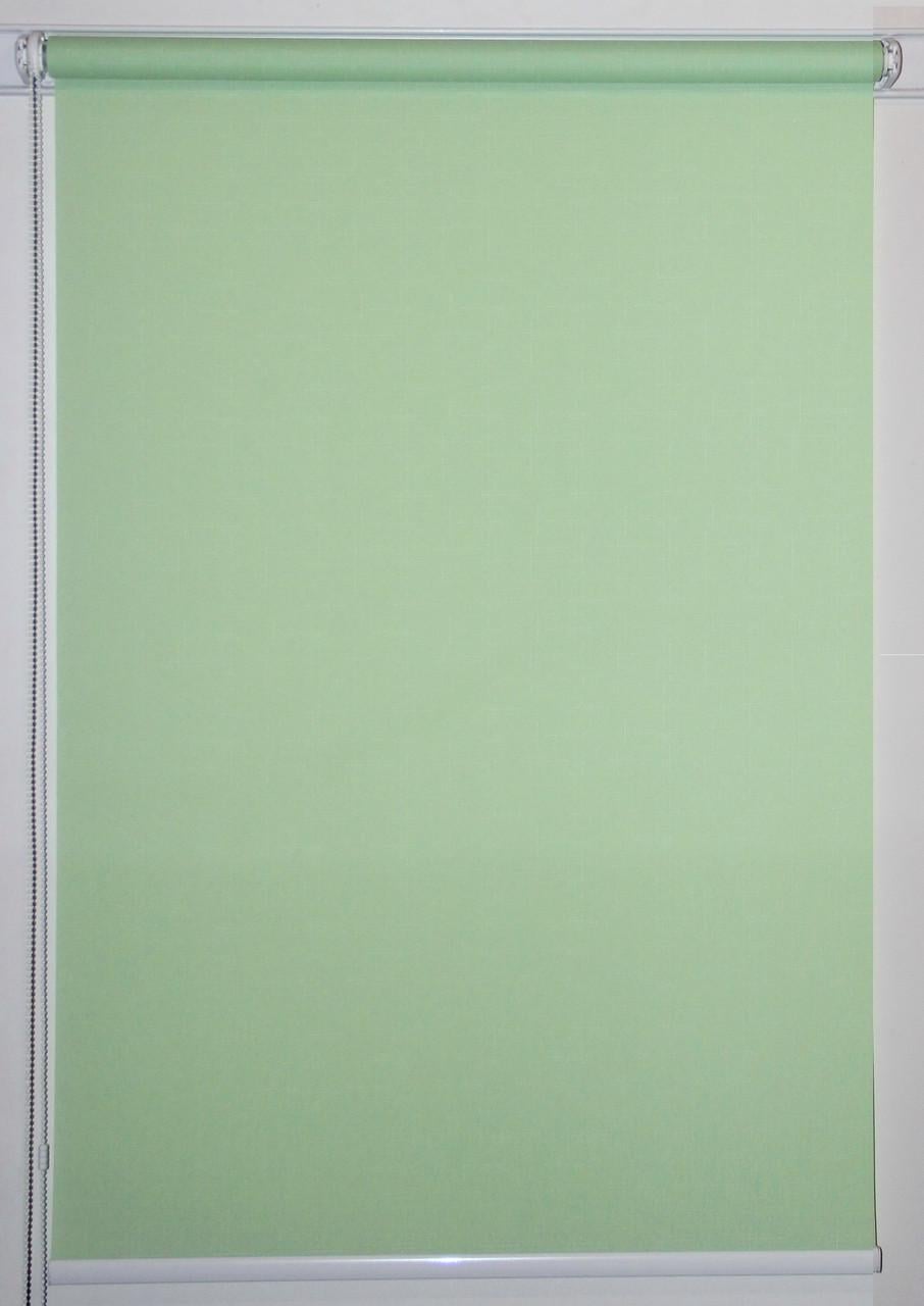 Рулонная штора Miranda Лен 67,5х180 см Светло-зеленый (МБ-2073-71)