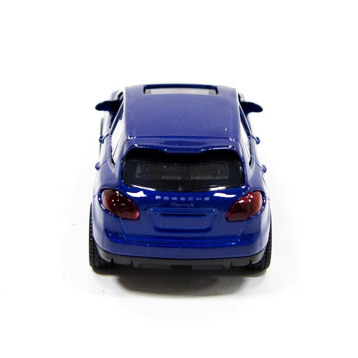 Автомодель игрушечная детская PORSCHE CAYENNE S Синий - фото 7