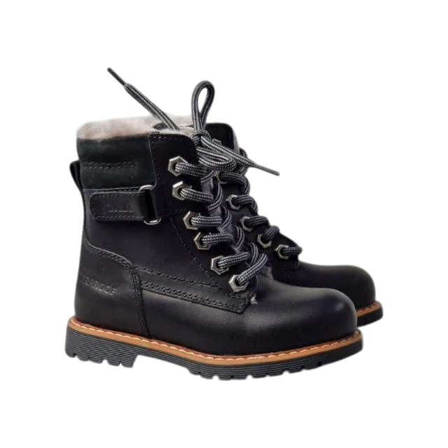 Черевики дитячі ортопедичні з анатомічною устілкою та підтримкою стопи р. 26 Чорний (2493762239)