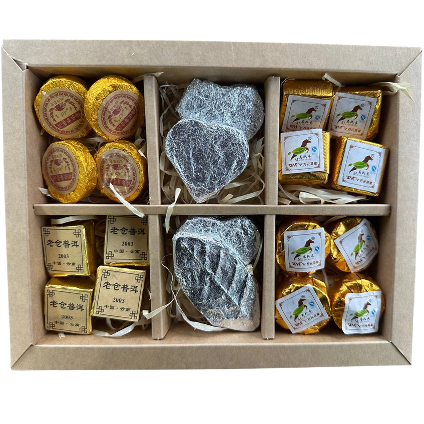 Подарочный набор Универсальная Коллекция 20 пуэров 6 видов (60015)