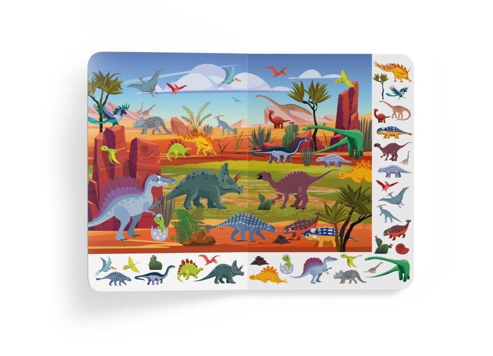 Книга-картонка Большой иммельбух Динозавры (F00027398) - фото 5 Книга-картонка Большой иммельбух Динозавры (F00027398) - фото 5