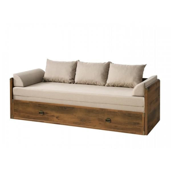 Ліжко розсувне Gerbor JLOZ80/160 Індіана Дуб шуттер