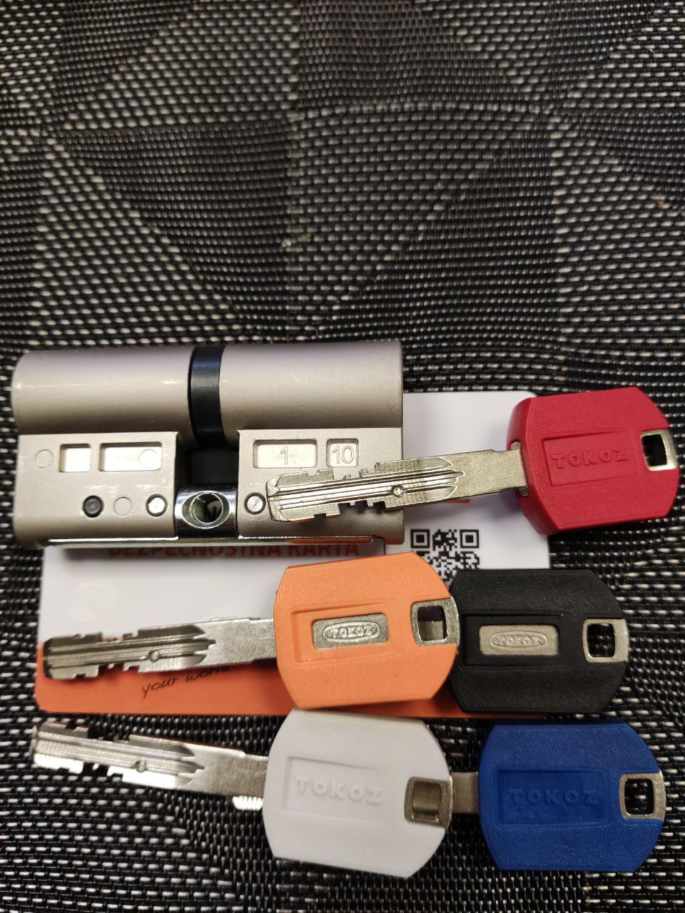 Циліндр TOKOZ PRO 300 30/30 ключ/ключ (13462078)