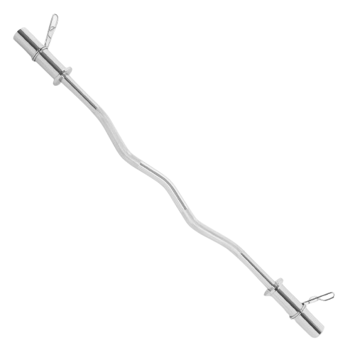 Гриф для штанги олімпійський 4FIZJO W-подібний без підшипників 50 мм 120 см (P-5905973401180)