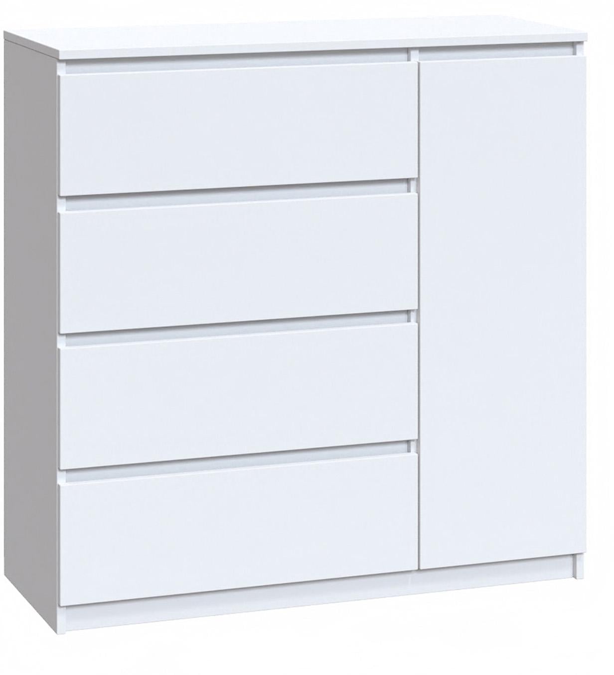 Комод современный Мастер Форм Брайт правосторонний 1000х376х950 мм Нимфея альба (30245)