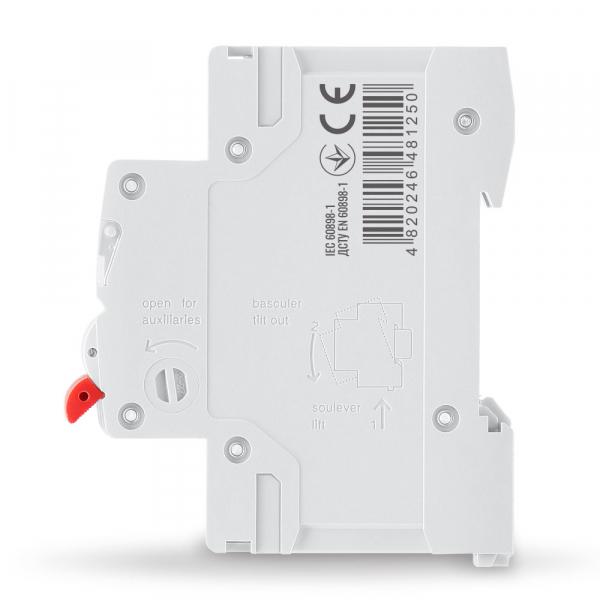Вимикач автоматичний Videx RS4 2п 50 А/С 4,5 кА - фото 3