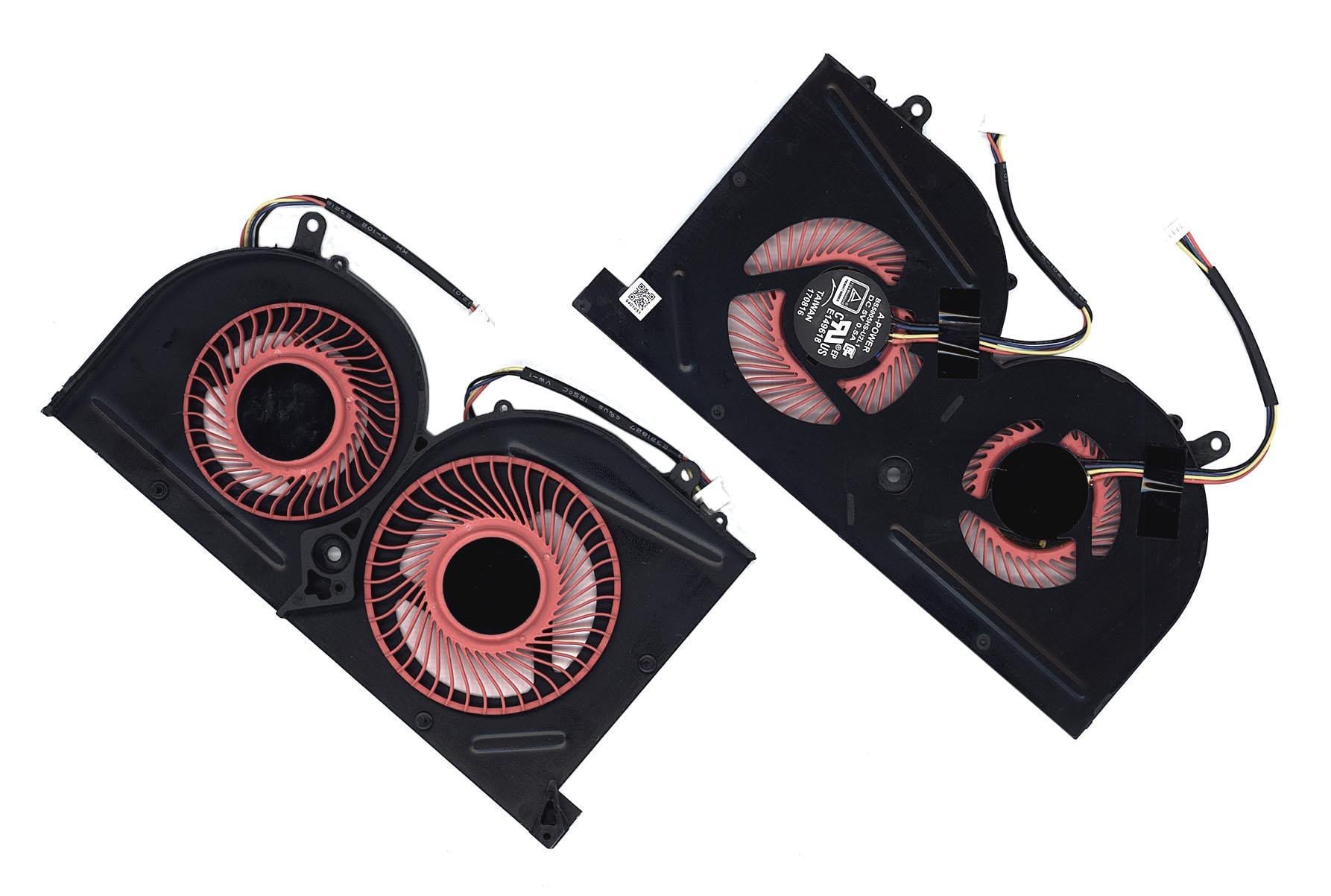 Кулер для ноутбука MSI GS63 GPU двойной 5V 0.5A 4+4-pin A-Power
