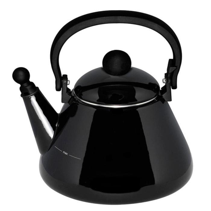 Чайник Le Creuset конический 1,6л Черный Чайник Le Creuset конический 1,6л Черный