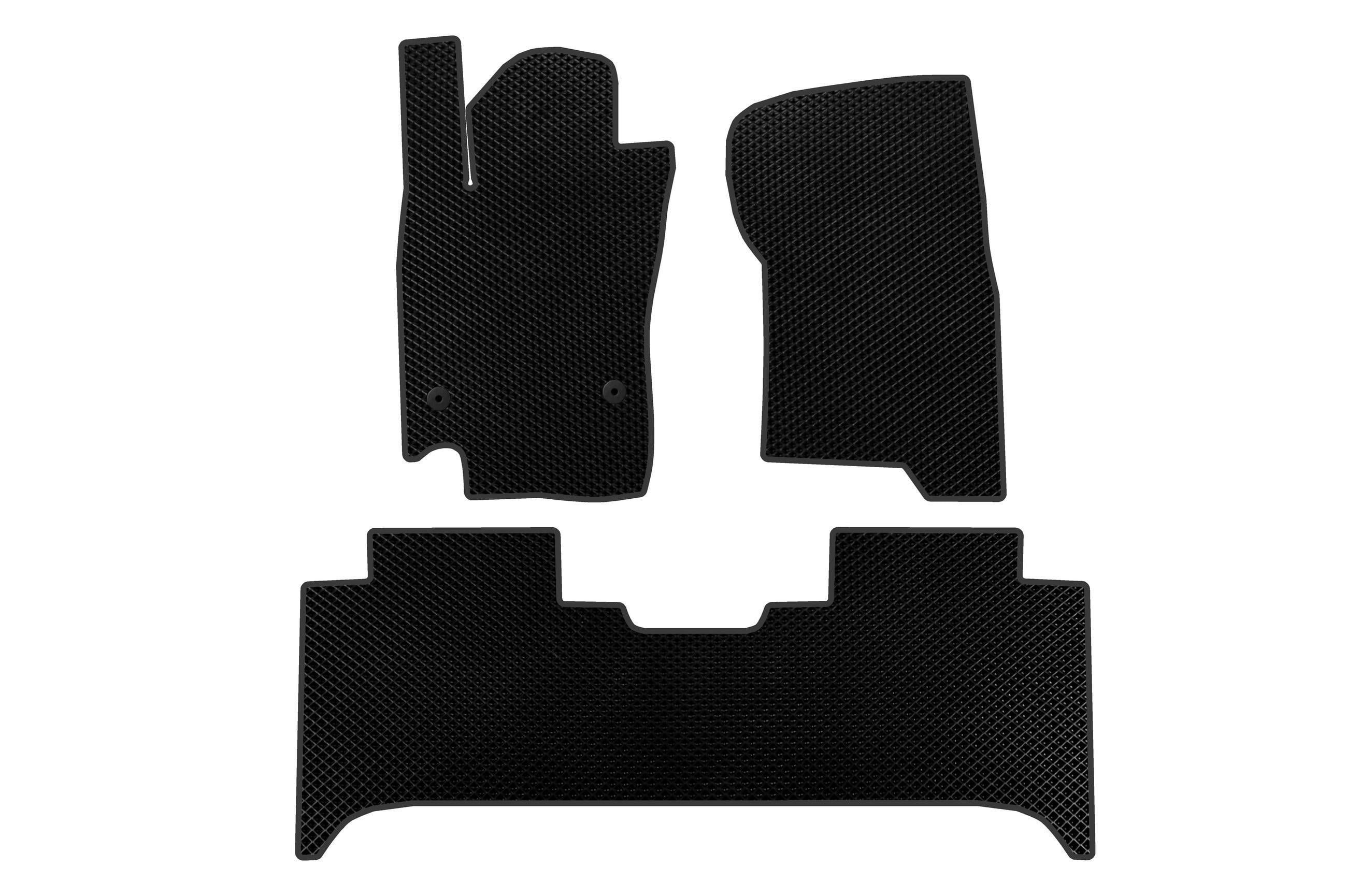 Коврики автомобильные Digital Designs EVA V2 для Nissan Navara/NP300 2016- гг. этилвинилацетат Черный (183415)