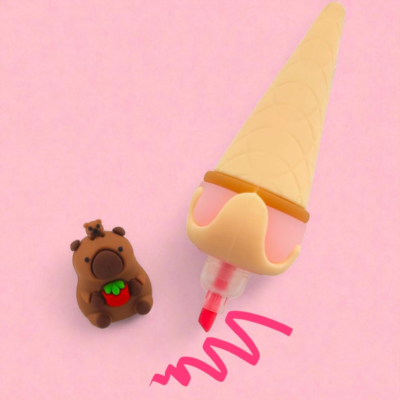 Маркер текстовий Centrum 8033511 MINI CAPYBARA Рожевий (2758866611) Маркер текстовий Centrum 8033511 MINI CAPYBARA Рожевий (2758866611)