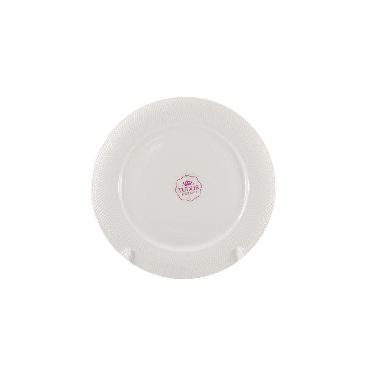 Тарілка порцелянова обідня TUDOR Сітка 28 см (TU2081-5) - фото 3