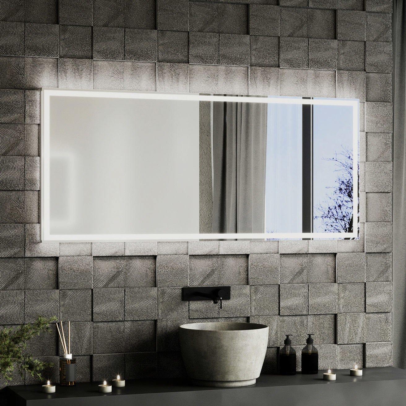 Зеркало Dim Dzerkal FREDA с LED-подсветкой 80х60 см (6207)