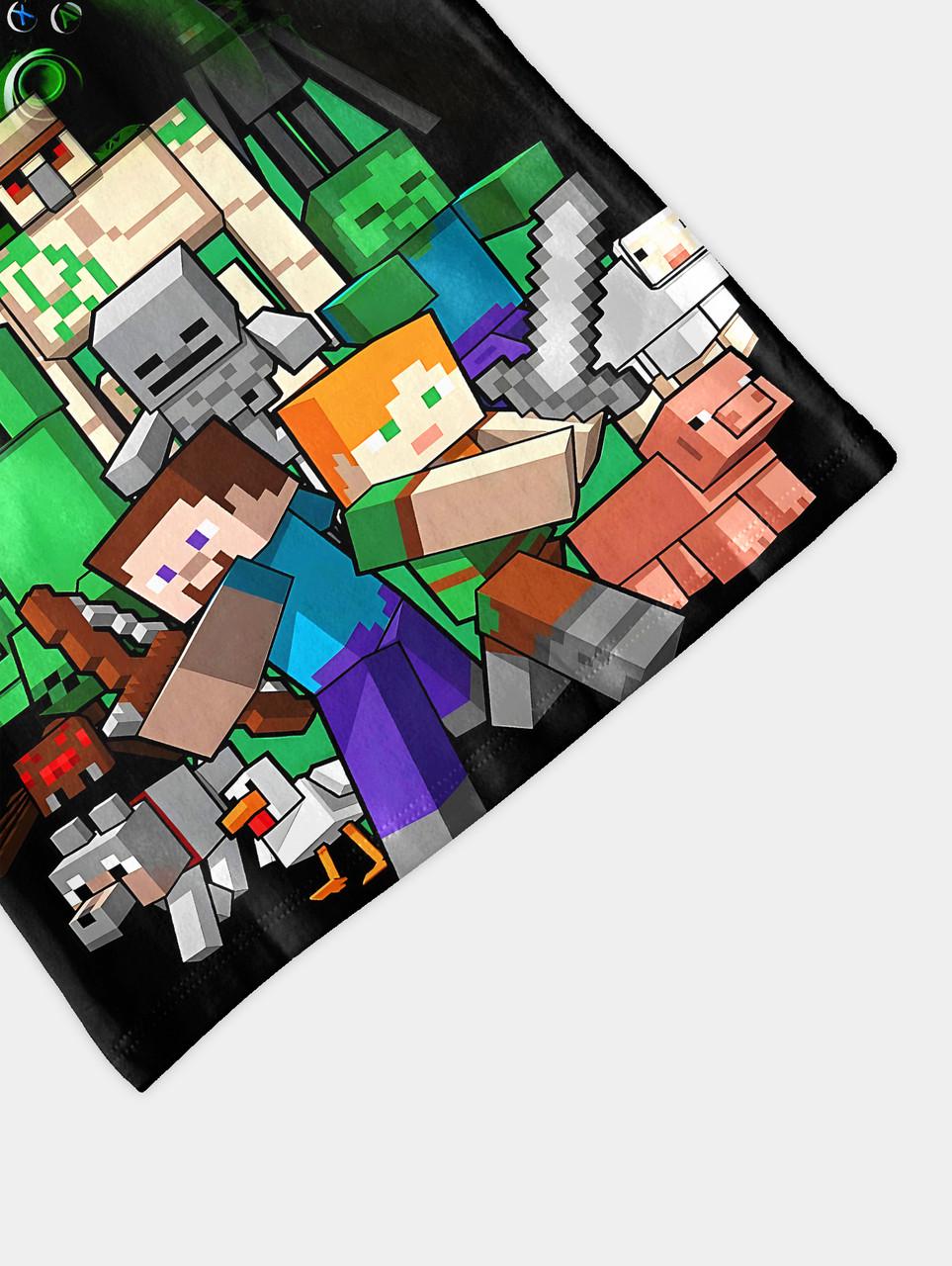 Футболка детская Minecraft и геймпад Xbox 122-128 см Черный (27829576) - фото 4 Футболка детская Minecraft и геймпад Xbox 122-128 см Черный (27829576) - фото 4