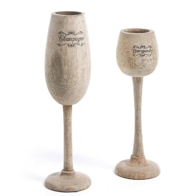 Набор из 2-х подсвечников LaForma Lavis Бежевый (AA0930M00)