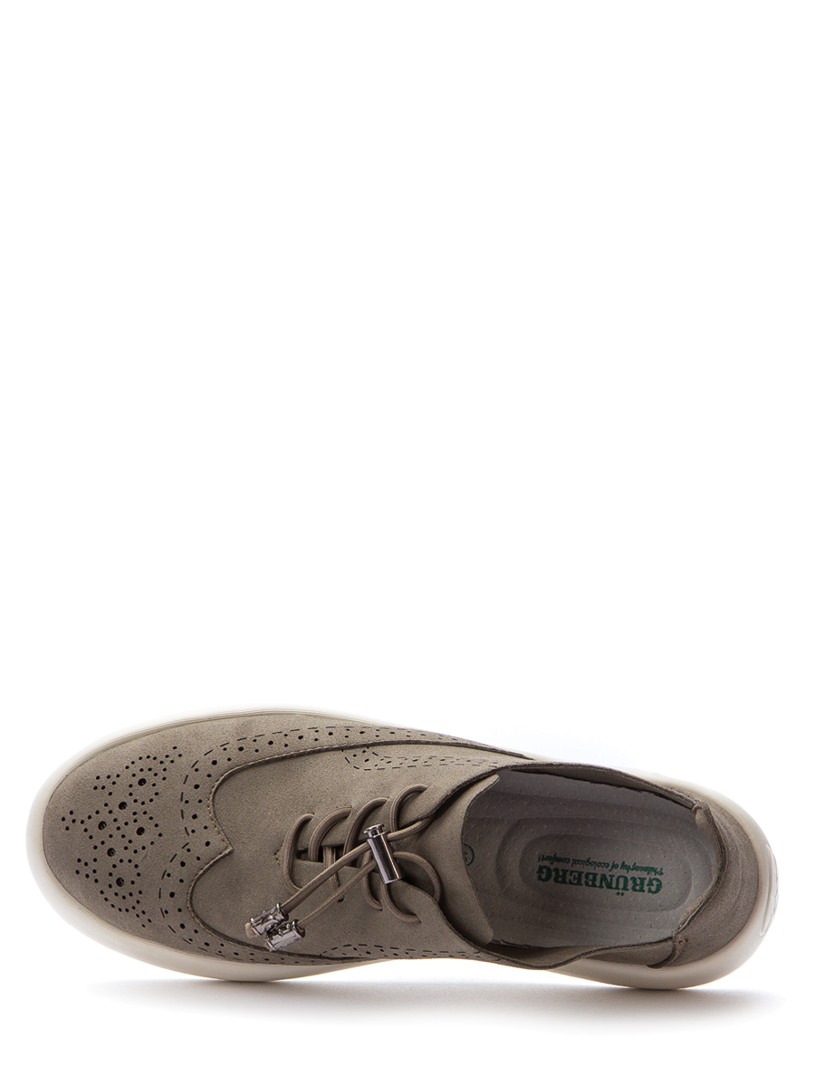 Кеды женские Grunberg микрополитекс/микровелюр р. 41 Хаки (117507/11-02) - фото 5 Кеды женские Grunberg микрополитекс/микровелюр р. 41 Хаки (117507/11-02) - фото 5