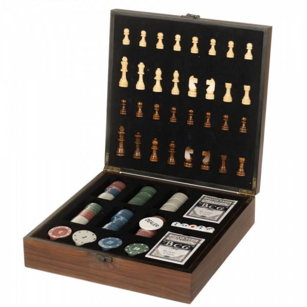 Игровой набор шахматы/покер 2в1 (059088)