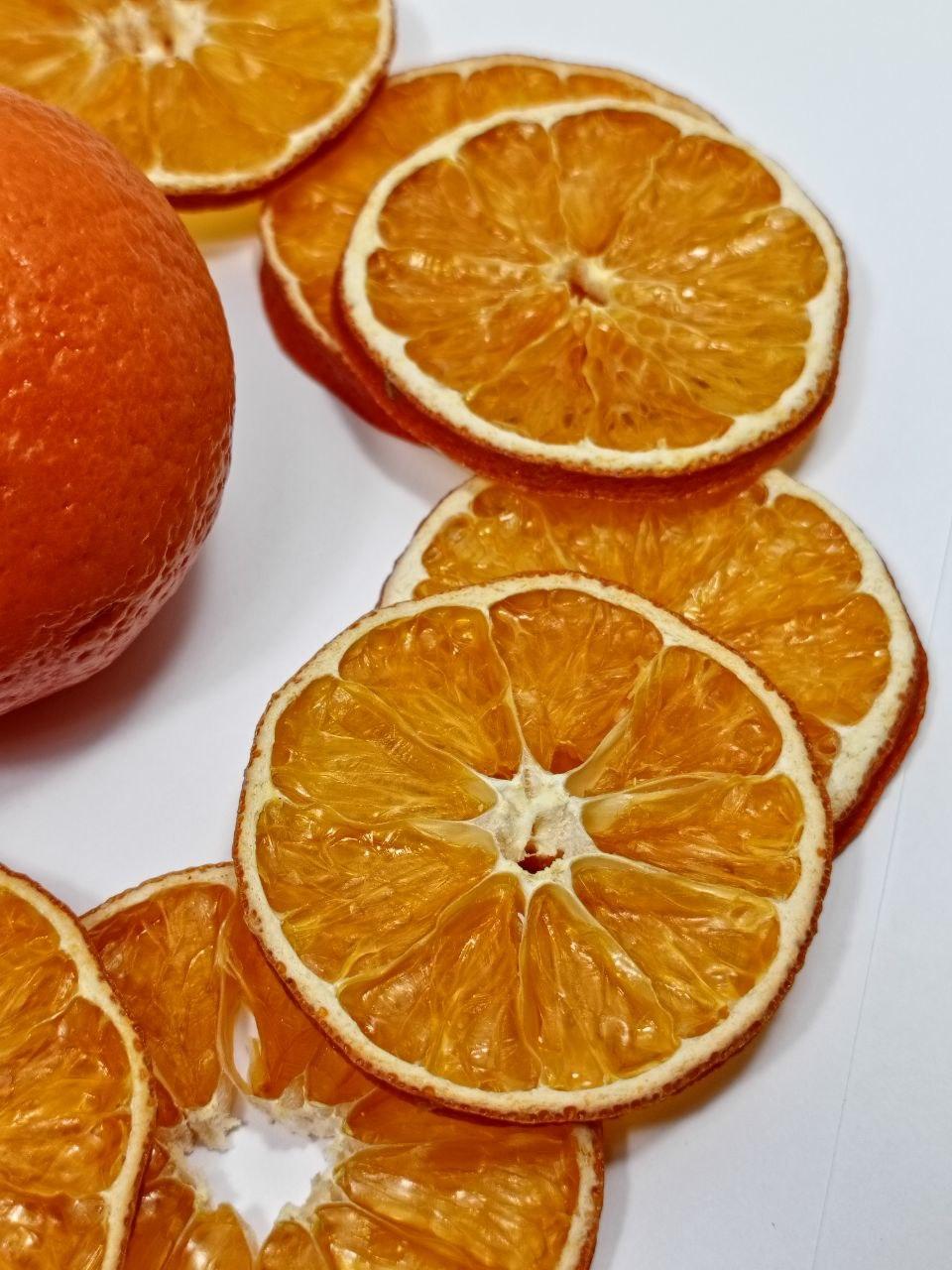 Сушеные мандариновые чипсы 30 г (7)